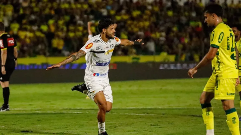 O jogo foi no estádio municipal de Mirassol