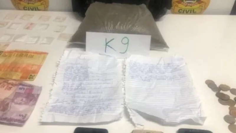 Apreensão de K9, canabinoide sintético também chamado de K2, K4 e spice