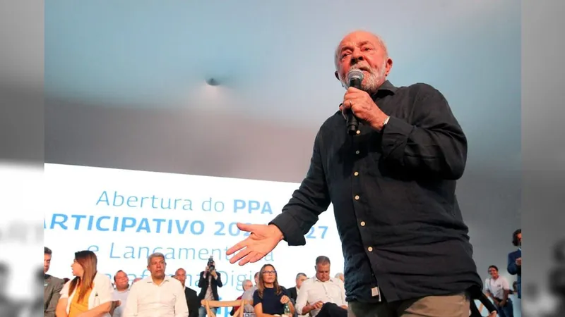 Lula diz que vai em feira agrícola na Bahia fazer inveja à Agrishow