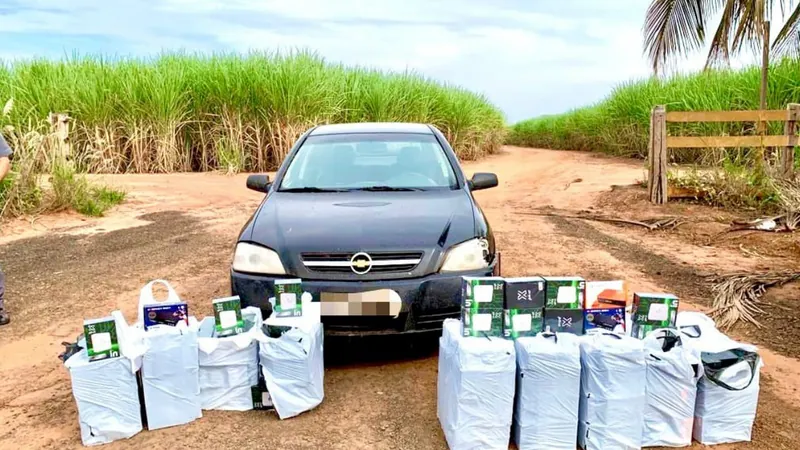 Um homem foi preso na zona rural de Iturama-MG 