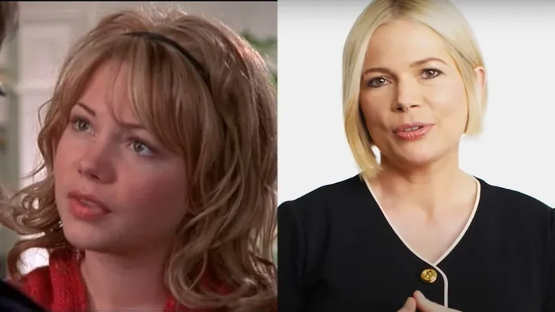 Michelle Williams foi uma das protagonistas de Dawson's Creek 