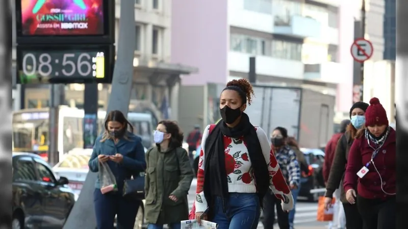 São Paulo registra menor temperatura média do ano nesta segunda