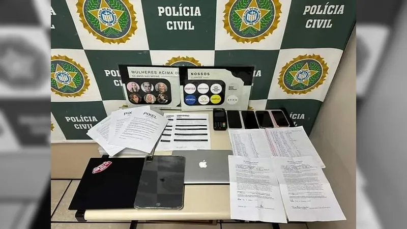 Integrantes de quadrilha são presos acusados de aplicar golpes em mulheres