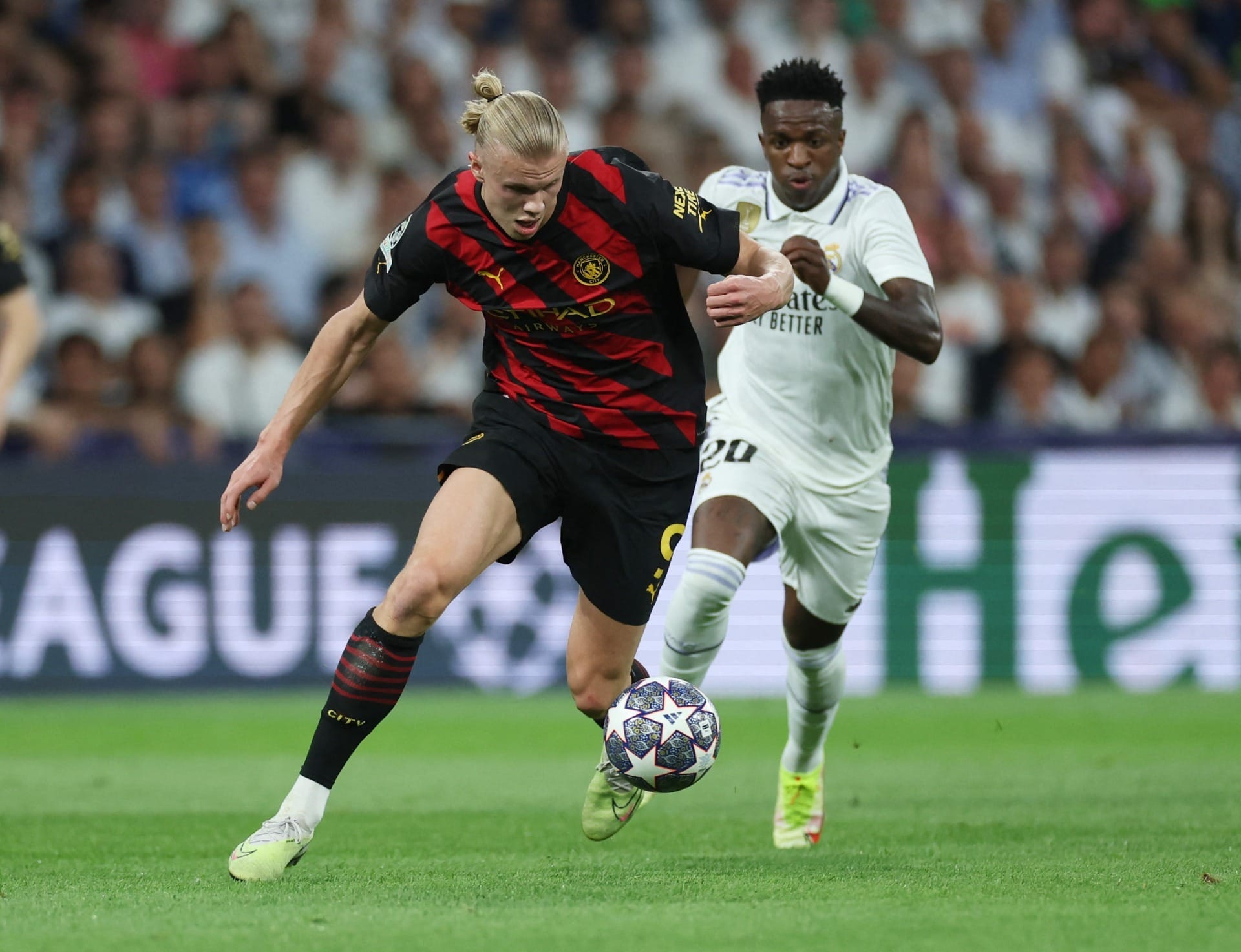 MANCHESTER CITY X REAL MADRID TRANSMISSÃO AO VIVO DIRETO DO ETIHAD STADIUM  - CHAMPIONS LEAGUE 2023 