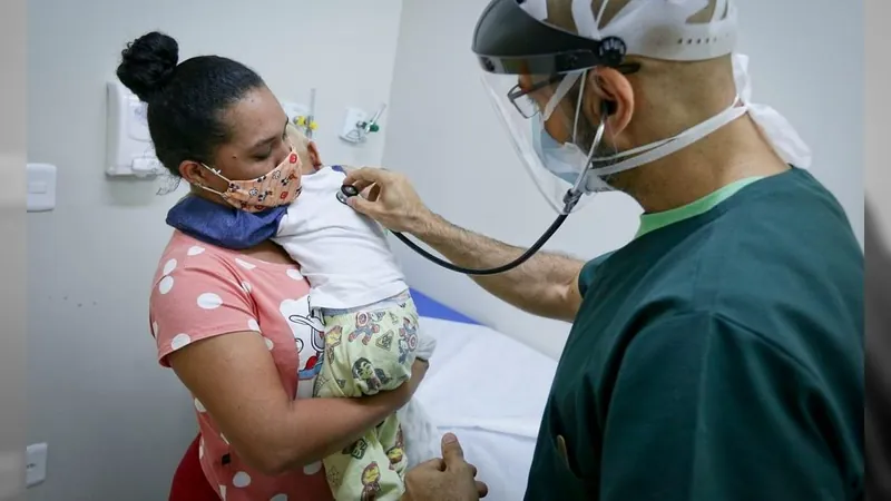 Brasil registra alta em internações de crianças por síndrome respiratória