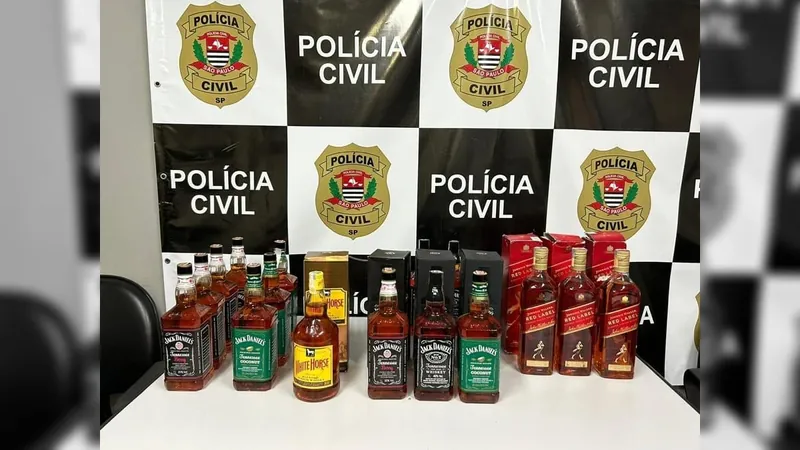 Bebidas com indícios de falsificação são apreendidas em Campinas e Sumaré