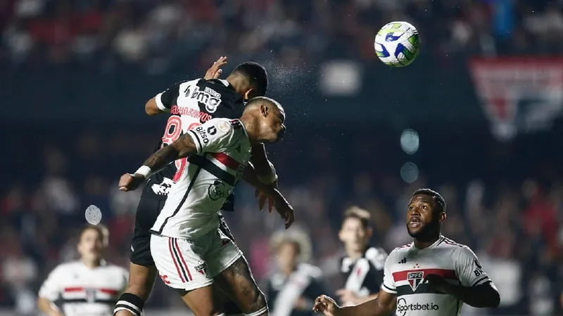 Vasco da Gama se esforça, mas é goleado pelo São Paulo: 4 a 2