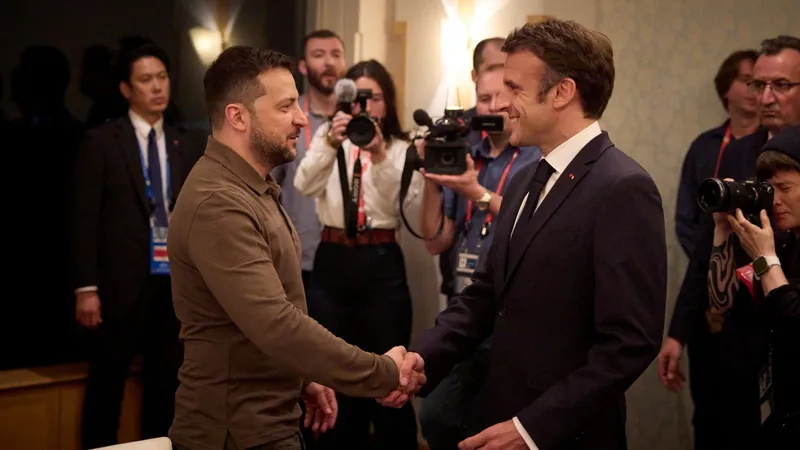 Zelensky chega à reunião da cúpula do G7 e pode se encontrar com Lula