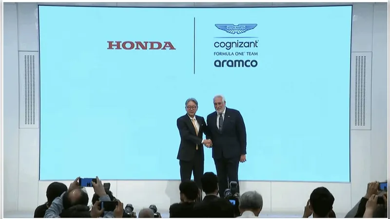 Honda e Aston Martin anunciam acordo