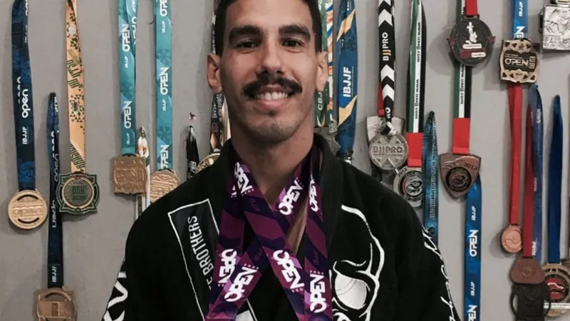 O atleta conquistou as medalhas Florianópolis-SC