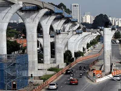 Após rescisão de contrato, ViaMobilidade estuda assumir obra do monotrilho em SP