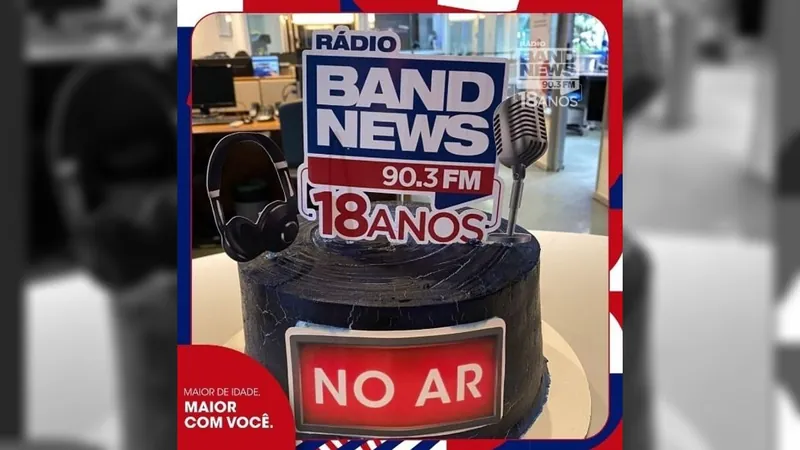 Há 18 anos, a BandNews FM narra os fatos e conta histórias