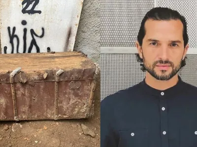 Corpo do ator Jeff Machado é encontrado enterrado em baú e concretado no Rio