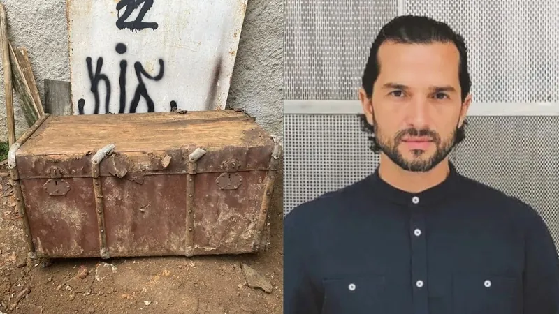 Corpo do ator Jeff Machado é encontrado enterrado em baú e concretado no Rio