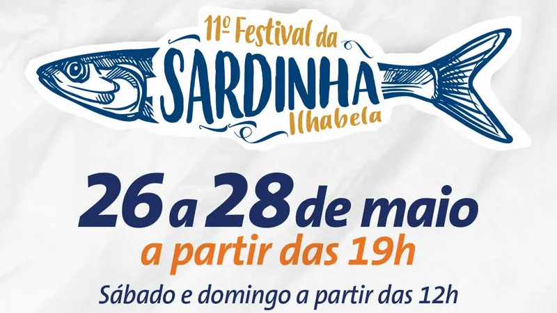 Ilhabela realiza Festival da Sardinha neste fim de semana