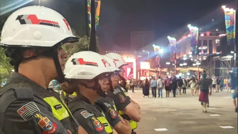 Cinco foragidos da Justiça são presos durante a virada cultural em SP