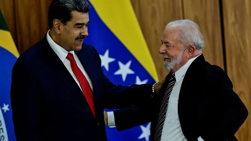 No Brasil, Maduro convida empresariado brasileiro para investir na Venezuela