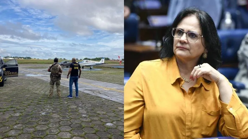 Denúncia de Skunk apreendido no Pará partiu de igreja dona do avião, diz Damares