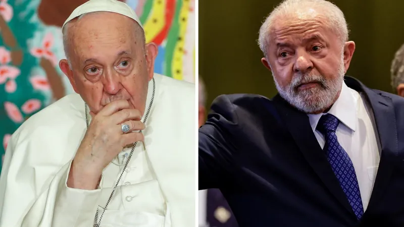 Lula vai conversar com o Papa Francisco por telefone nesta terça-feira (31)