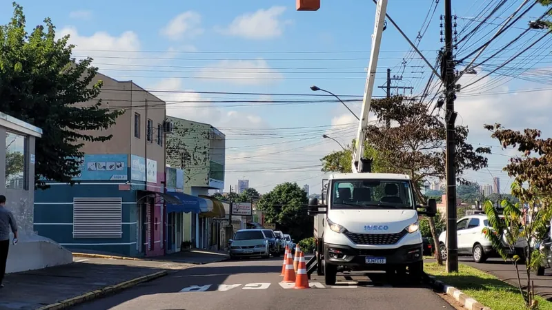 A troca foi em três avenidas da cidade