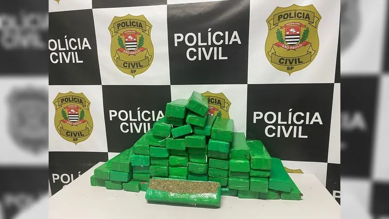 Polícia prende suspeito de fazer delivery de 50 kg de maconha em Hortolândia