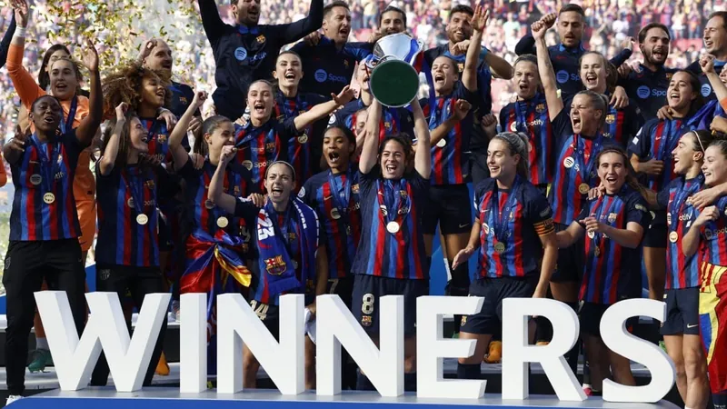 Barcelona vence Wolfsburg de virada e conquista bi da Liga dos Campeões Feminina