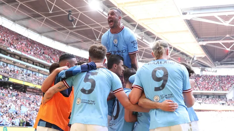 Manchester City vence United em Wembley e conquista Copa da Inglaterra 22/23