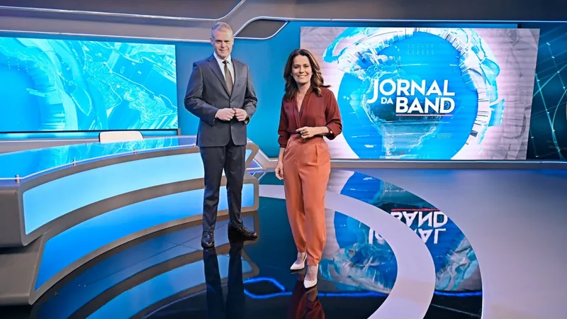 Jornal da Band em contagem regressiva para estreia de nova fase