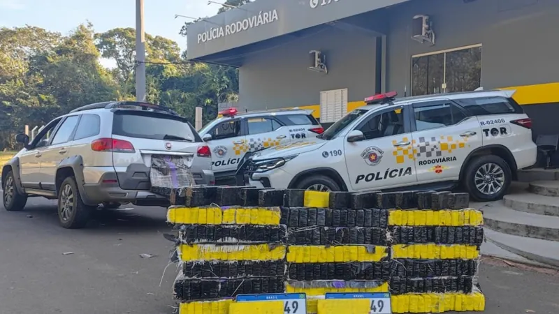 A droga estava sendo levada para Rio Preto