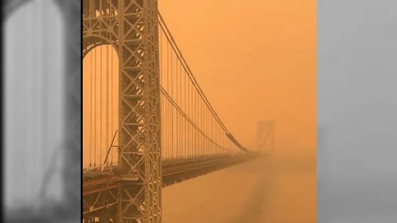 Fumaça de incêndios florestais no Canadá chega à Noruega