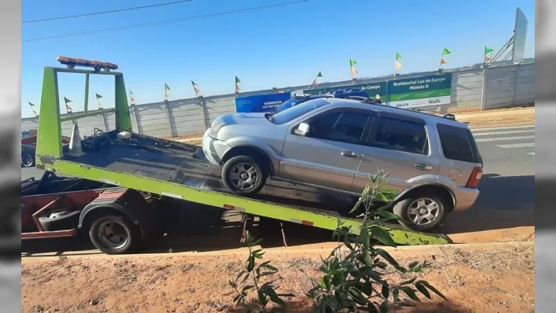 Carro com som alto é apreendido pela Lei do Pancadão, em Limeira