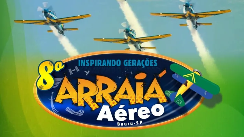 O evento acontece no Aeroclube da cidade