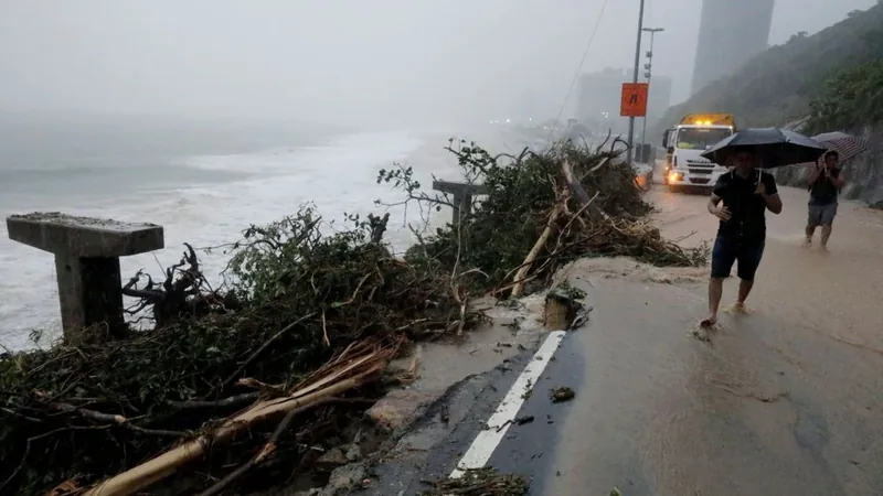 Estudo indica que temporais estão mais frequentes no Rio de Janeiro