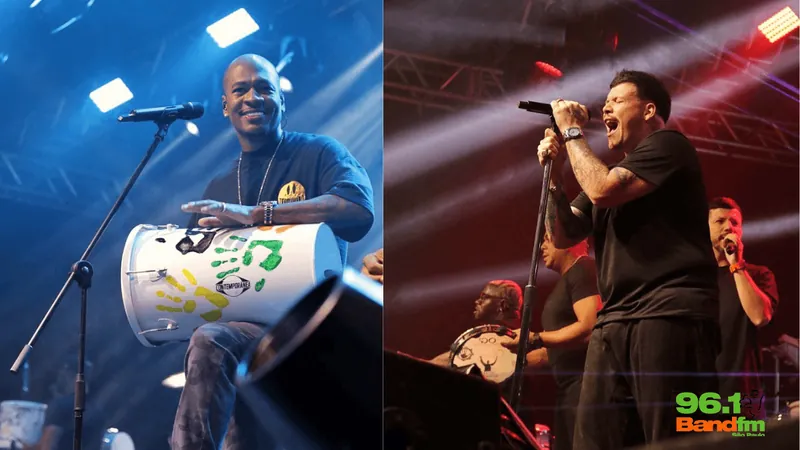 Band FM promove noite de pagode com Ferrugem e Turma do Pagode em SP