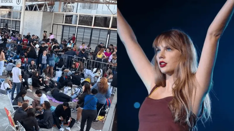 Show da Taylor Swift: ingressos esgotam em menos de uma hora