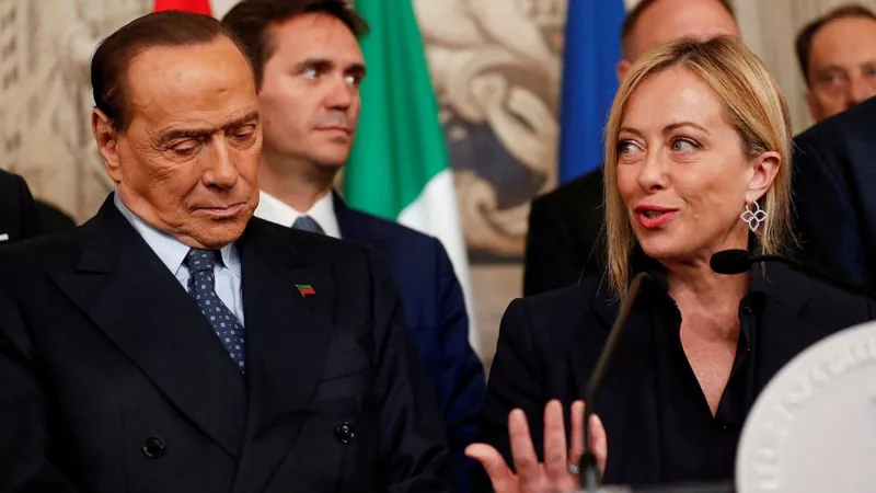 Giorgia Meloni lamenta morte de Berlusconi: “Sobretudo um combatente"