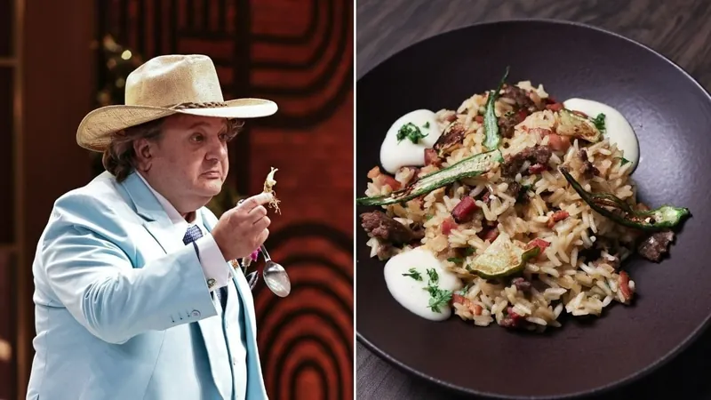 Arroz carreteiro conquista Jacquin no MasterChef: “Quando é bom não tem melhor"