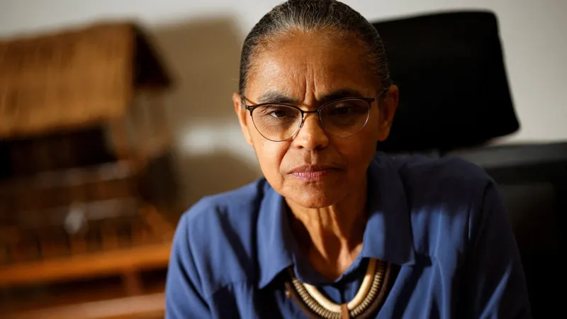 Marina Silva, ministra do Meio Ambiente