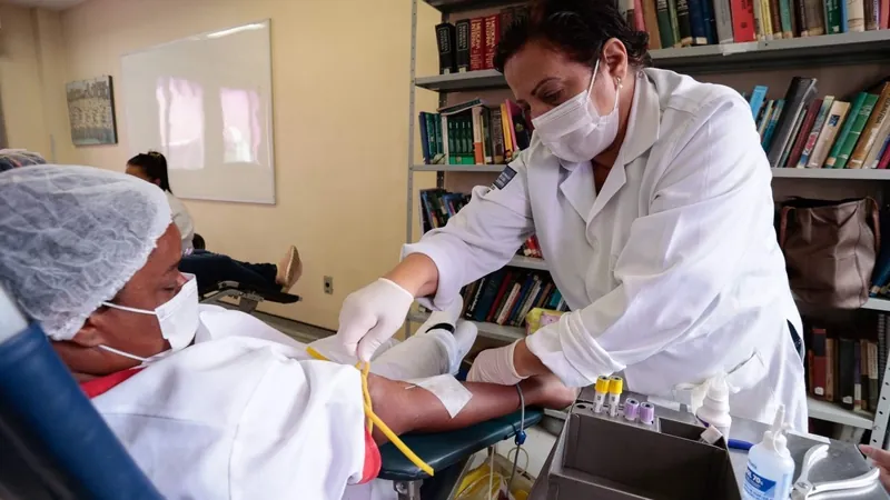 Hospital Municipal Salgado Filho realiza campanha de doação de sangue