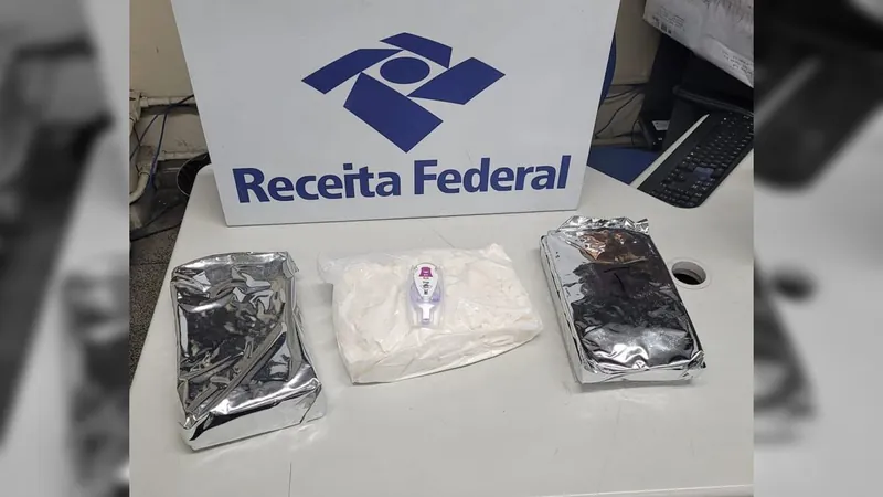 Receita Federal apreende 5kg de drogas no Aeroporto do Galeão