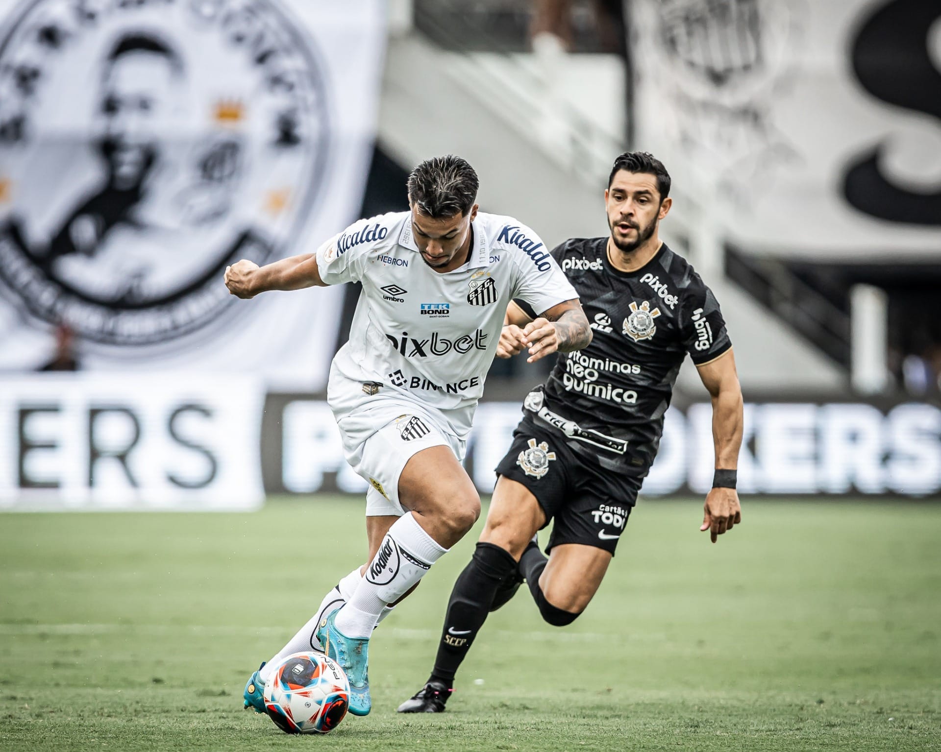 CORINTHIANS X SANTOS TRANSMISSÃO AO VIVO DIRETO DA VILA BELMIRO -  CAMPEONATO BRASILEIRO 2023 