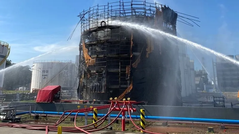 SP: funcionário morre vítima de incêndio no Polo Petroquímico de Santo André