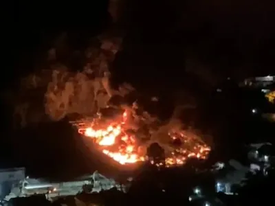 Perícia mostra que incêndio em garagem de ônibus no RJ pode ter sido intencional