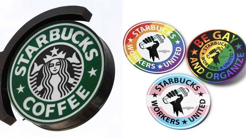 Funcionários de 150 lojas da Starbucks entram em greve por decorações LGBTQIA+