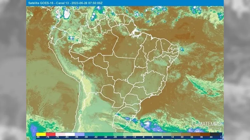 Frente fria muda tempo no RS, enquanto SP terá quarta (28) com calorão