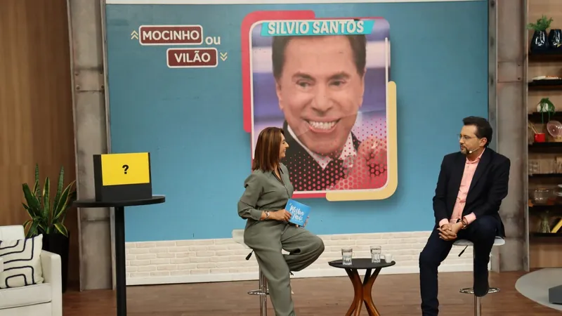 Geraldo Luís fala sobre Silvio Santos no Melhor da Tarde