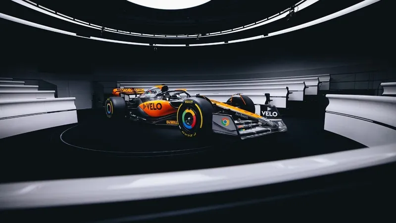 McLaren muda visual e retoma pintura cromada para o GP da Inglaterra; veja fotos