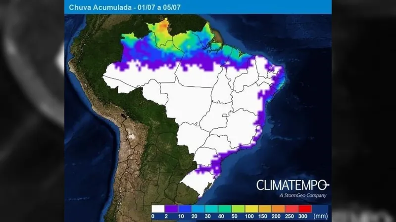 Semana tem predomínio de sol e dias amenos no Sudeste; chuva diminui no NE