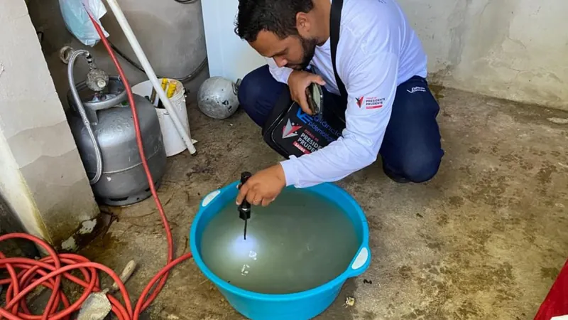 A meta é avaliar a proliferação da dengue  