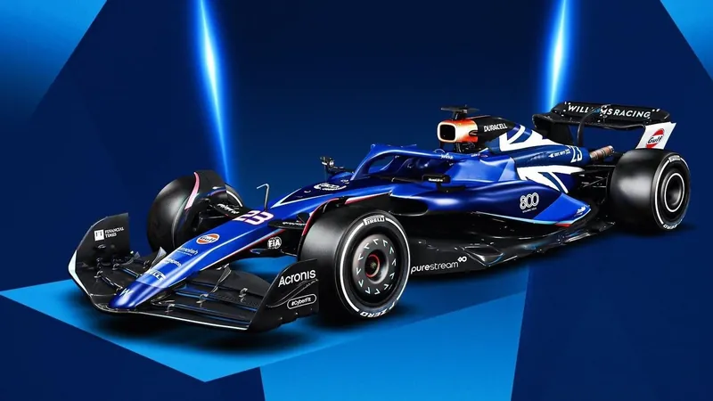 Williams apresenta pintura comemorativa dos 800 GPs na Fórmula 1